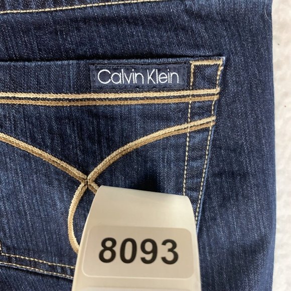 Calvin Klein Jeans Women's Blue 30 X 10 Stretch Denim Mid-Rise Skinny Leg 8093 - Picture 9 of 9